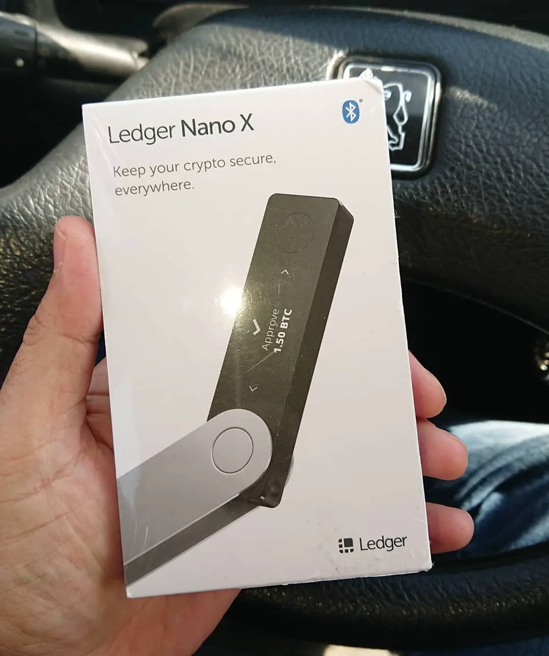 Ledger钱包转账收款操作